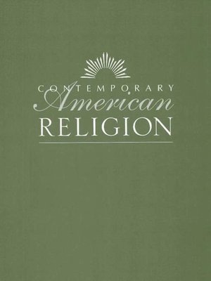 cover image of Contemporary American Religion